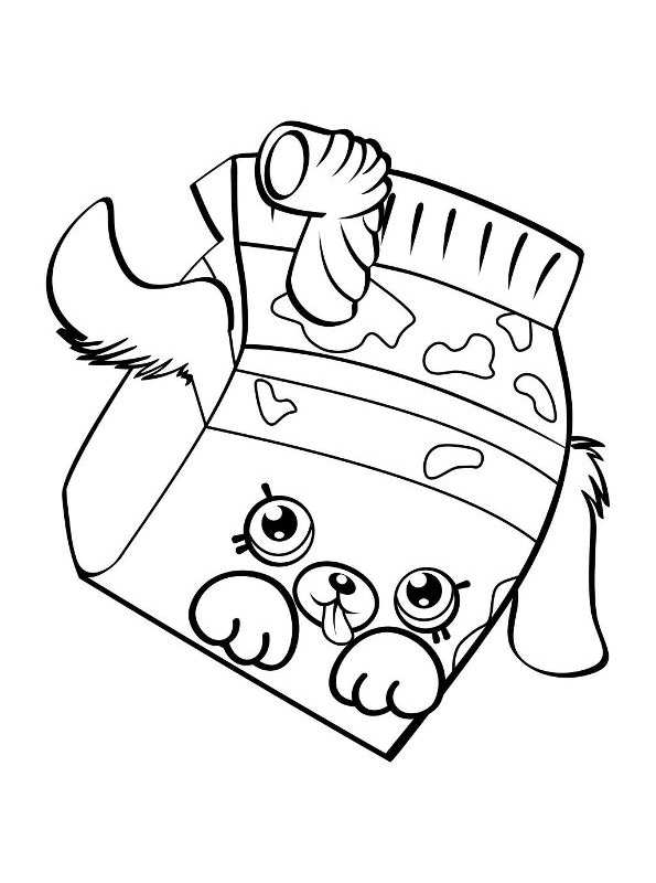 Coloring page Shopkins shopkins 21